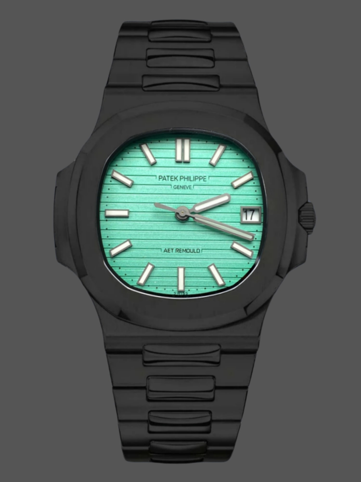 Patek Philippe Nautilus 5711 AET Green Dial Black Ceramic 40mm Men's Watch
