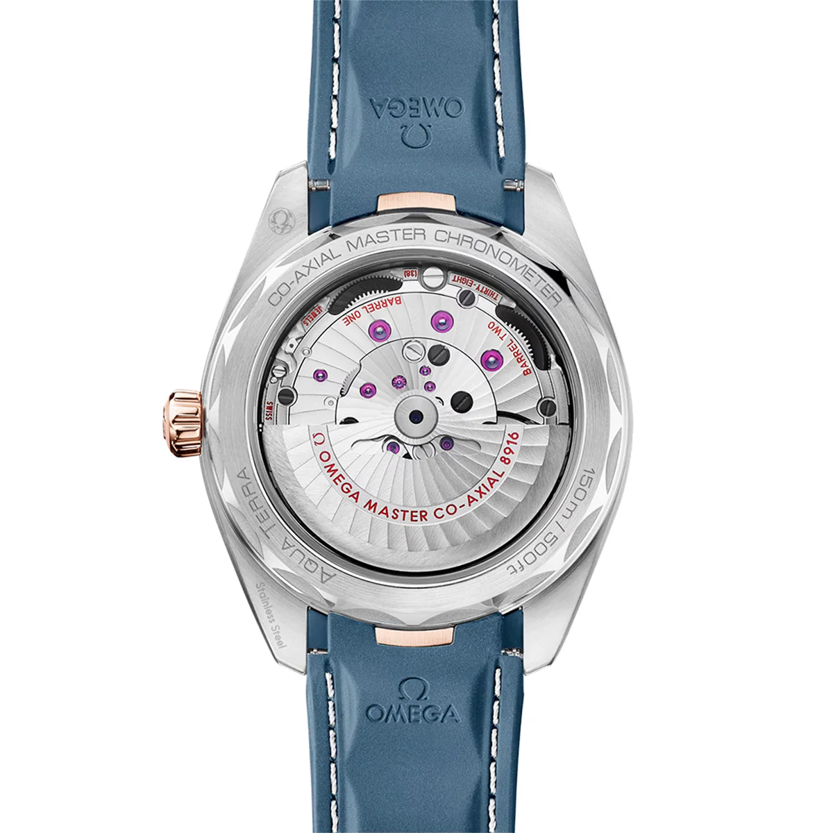 OMEGA Seamaster Aqua Terra 41mm Small Seconds Two-Tone Blue/Grey Dial Watch