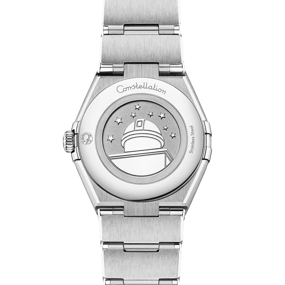 OMEGA Constellation 28mm White Mother of Pearl Ladies Watch